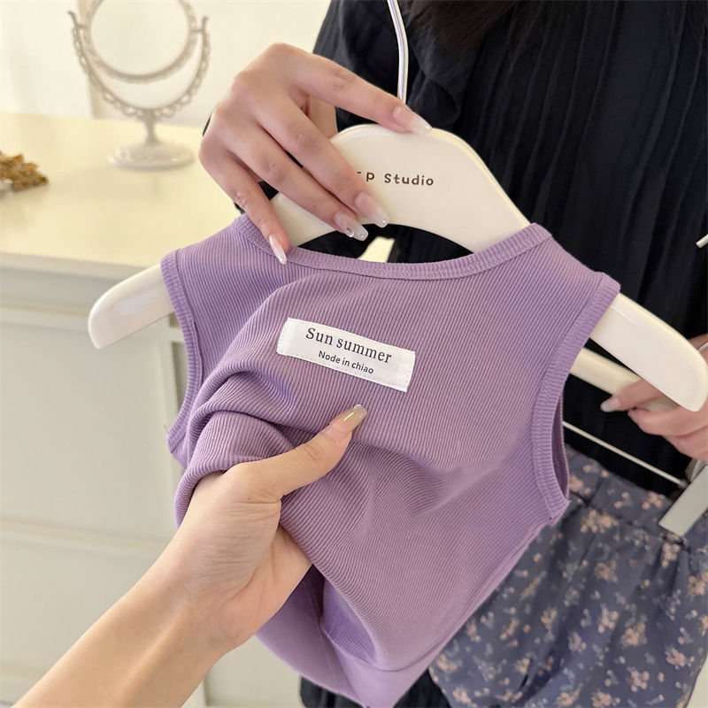 Bộ áo Vest bé gái mùa hè phong cách ngắn hoa 80-130 Size IIEF