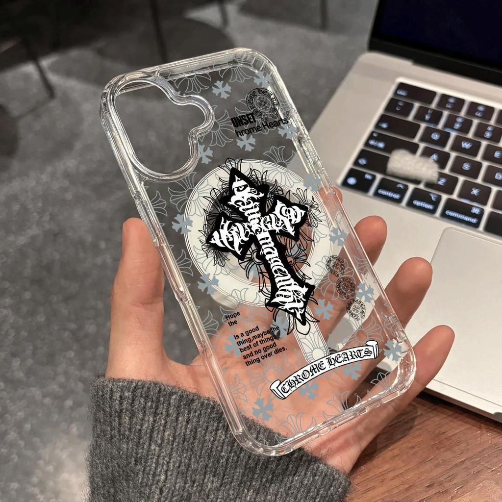 Khóa lưng cổ điển phù hợp với iPhone 17 Pro Max/16, vỏ điện thoại mới 15, vỏ hút từ 14, 13/12/11