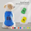 Áo Vest thú cưng S-2XL có in số 86, có nhiều màu sắc và thoáng khí cho mùa hè, thích hợp cho cả sử dụng trong nhà và ngoài trời, và phù hợp với tất cả chó mèo nhỏ.