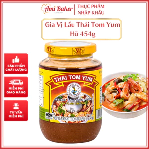 Gia Vị Lẩu Thái Tom Yum Hũ 454g – Chuẩn Vị Chua Cay Đậm Đà, Nấu Lẩu Nhanh Tiện Lợi