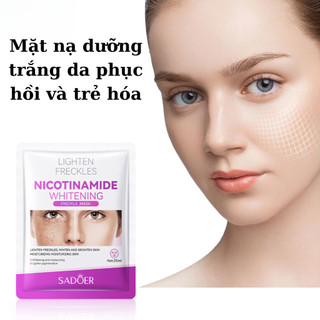 Combo 10 Mặt Nạ Mặt Dưỡng Trắng Da Cải Thiện Sắc Tố Da Giúp Da Sáng, Đều Màu, Dưỡng Ẩm Cho Da Săn Chắc Mịn Màng