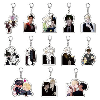 ANASTASIA Manwha Acrylic Keychain Pendant Jewelry New Style Key Chain Related Products Friends Gift Bag Charms Souvenir