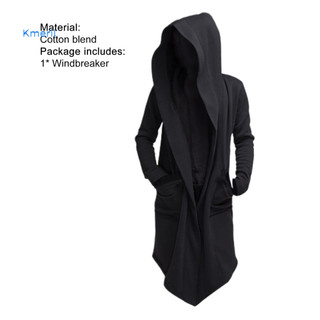Áo khoác nam oversize trench coat màu trơn, phù hợp mùa thu