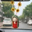 YRBWD Tượng Mary Nhân Vật Dangling, Các Bức Tượng Nhỏ Thanh Lịch Thiết Kế Phong Cách Trang Trí Xe Hơi Virgin Mary, Tượng Mary Thủ Công Dễ Thương Trang Trí Xe Ô Tô