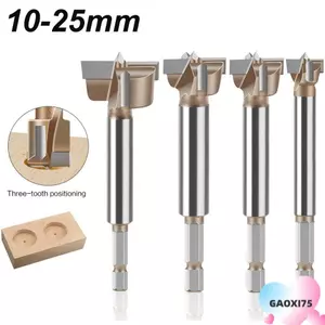 Mũi khoan bản lề GAOXI75, Mũi khoan ba mũi 10-25mm, Máy cắt lỗ cacbua vonfram hai lưỡi