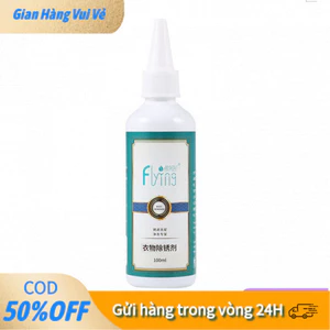 【COD】Dung môi tẩy gỉ sét an toàn cho quần áo, hiệu quả cao và nhanh chóng, đóng trong chai nhỏ gọn 100ml tiện mang theo.