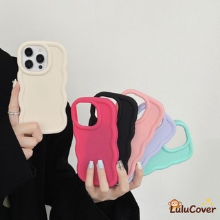 Ốp Điện Thoại Macaron Pastel Dễ Thương Cho Samsung Galaxy A54 A53 A25 A52 A52s A51 M40s A50 A50s A30S A35 A36 A56 A34 A33 A32 A31 Vỏ Màu Ngọt Ngào Khung Sóng Đơn Giản Thời Trang Hàn Quốc