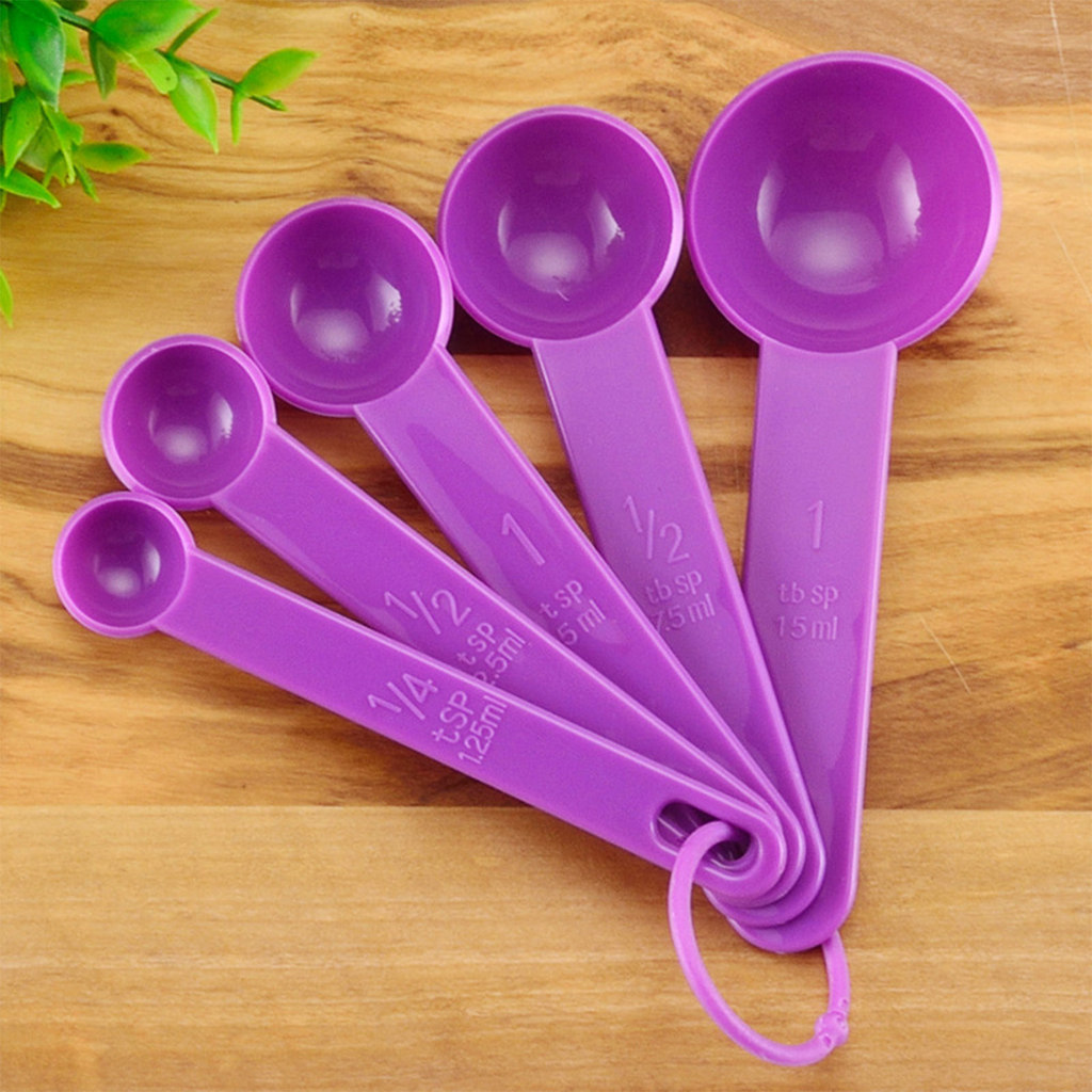 Muỗng Đo Nhà Bếp 5 Chiếc Cốc Đo Đường Cà Phê Có Dụng Cụ Cân Để Nướng Nấu Ăn Nhà Bếp
