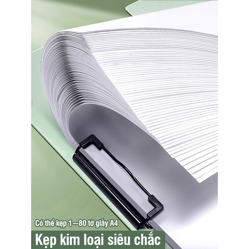 Kẹp Tài Liệu A4 Hộp Đựng Tài Liệu Gọn Gàng, Bìa Cứng Bảo Vệ Tối Đa, Rất Cần Thiết Cho Học Sinh Và Dân Văn Phòng