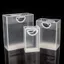 Túi quà tặng JVSUB PVC, Túi quà tặng trong suốt phong cách đơn giản bằng nhựa mờ, Túi Tote chống nước di động Tiệc cưới