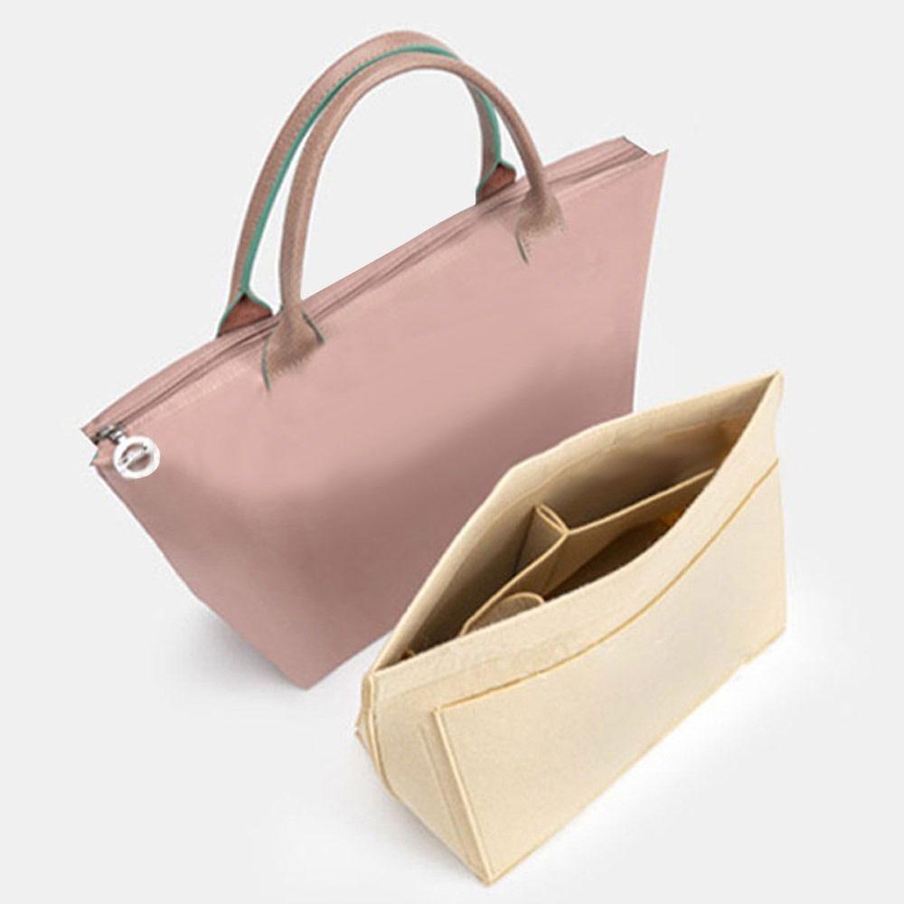 Túi chèn nỉ mềm kín DWEL lót cho túi Longchamp