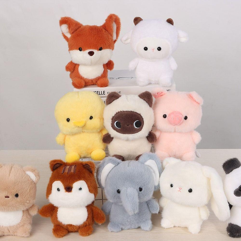 GOODH Thú Nhồi Bông Gối, Sang Trọng Gấu Sang Trọng Đồng Hành Búp Bê, Kawaii Siêu Mềm Voi 16cm Động Vật Sang Trọng Đồ Chơi Ngủ Quà Tặng