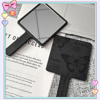 [beautifulhome] Gương vuông hình bướm cổ điển Mini cầm tay để bàn mỹ phẩm Gương trang điểm du lịch Gương làm đẹp di động Quà tặng sinh nhật cô gái [làm đẹp]