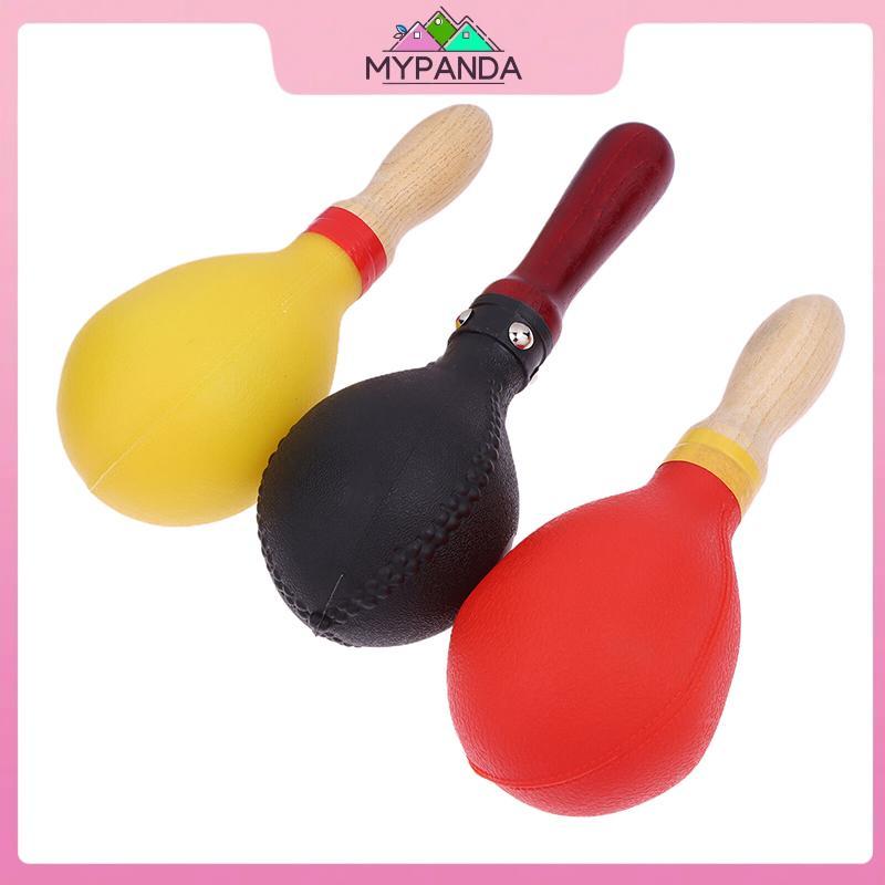 MYPANDA 2 Chiếc Chuyên Nghiệp Cặp Maracas Lắc Lục Lạc Búa Cát Bộ gõ Nhạc Cụ Cho Tiệc KTV Cho Trẻ Em.
