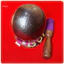 Chuông Xoay Nepal Mật Tông 11cm - Chuông xoay Tây Tạng - Chuông Chùa - Chuông Tụng Kinh Tại Gia - CXNP331
