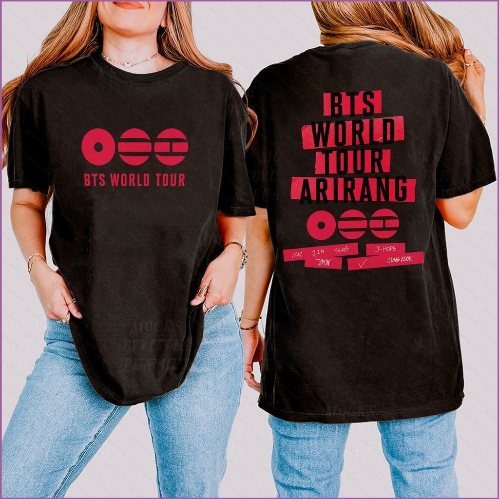 Áo Thun Tour Thế Giới Arirang BTS dành cho Fan - Jin &amp; J-Hope