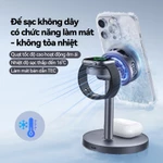 【Công Nghệ Làm Mát TEC】Đế Sạc Không Dây 3 trong 1 Qi2.2 25W - Sạc Siêu Tốc Cho iPhone 17/16/15, Apple Watch, AirPods — ảnh 2