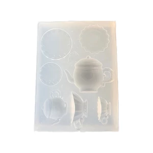 SA Sáng Tạo Micro Ấm Trà Khuôn Dành Cho Người Hâm Mộ DIY Linh Hoạt Cấp Silicon Dễ Dàng Phát Hành Thủ Công Dụng Cụ