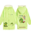 Nam Nữ Hoạt Hình Áo Mưa Học Sinh Cực Dày Dày Với Lớn Schoolbag Vị Trí Dính Kết Phản Quang Trẻ Em Áo Mưa 7ANT