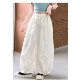 Quần ống rộng cho bé gái – Dáng lồng đèn phong cách Hàn Quốc, mỏng nhẹ, thời trang mùa hè