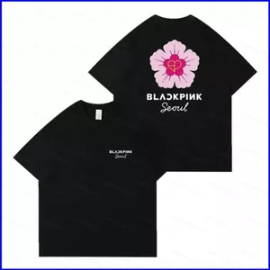 Blackpink GN BLACK PINK JISOO JENNIE LISA Áo thun ngắn tay KPOP tee NG
