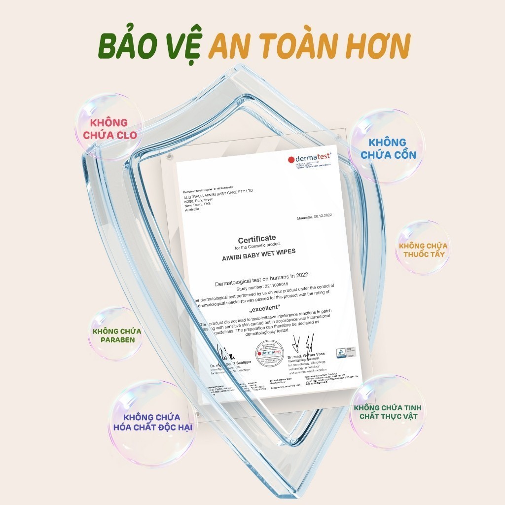 [Thùng 4 Lốc] Khăn Giấy Ướt Aiwibi Chiết Xuất Đu Đủ Hữu Cơ Không Mùi và Không Cồn Cho Bé 4 lốc x 3 gói x 84 miếng