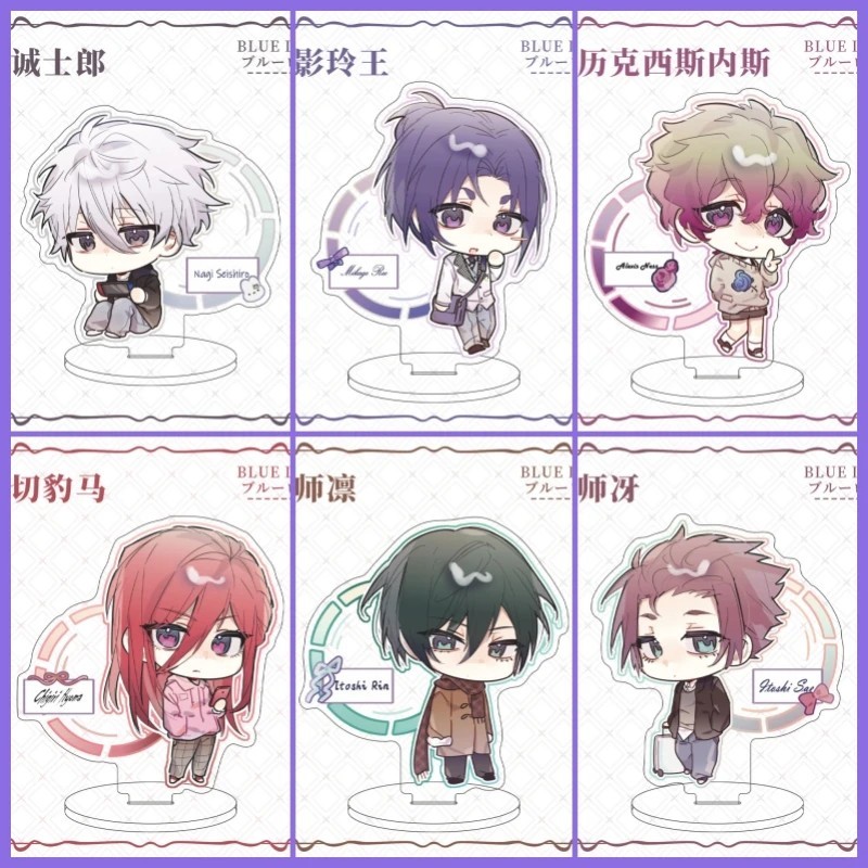Standee Anime Blue Lock Mô Hình Mica Acrylic Trang Trí Bàn Học Nagi Reo ...