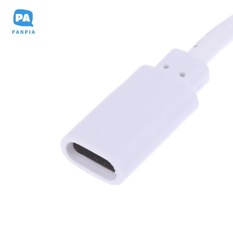 [NBI] 1 / 3 Dây cấp nguồn USB-C sang Type C 5V2A Cáp nối dài USB C ngắn có công tắc bật tắt cho quạt USB Dải đèn LED để bàn VN