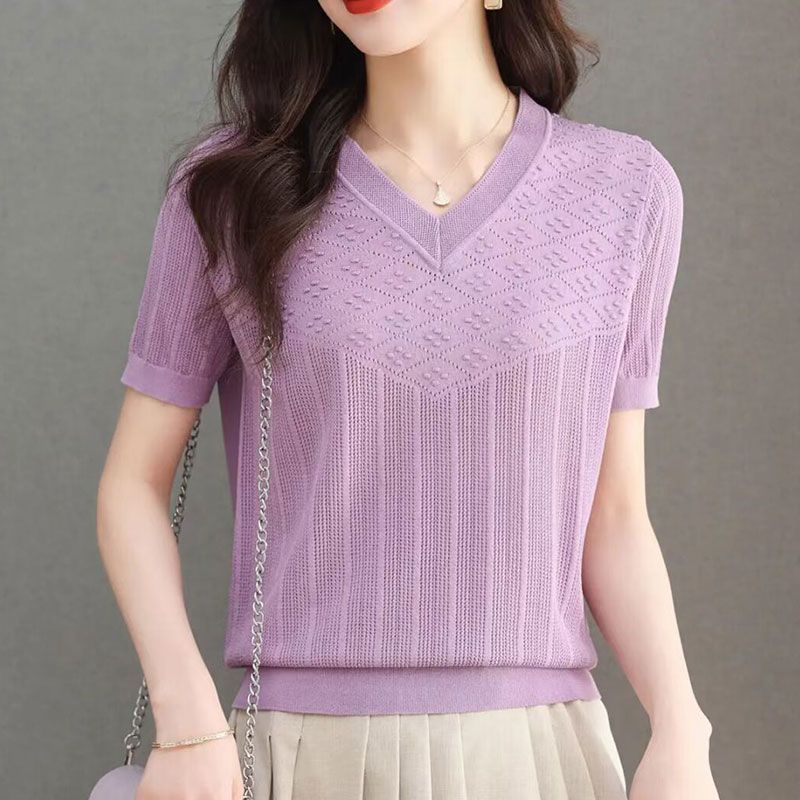 Áo sơ mi voan nữ mùa hè phong cách Pháp, thời trang và giản dị