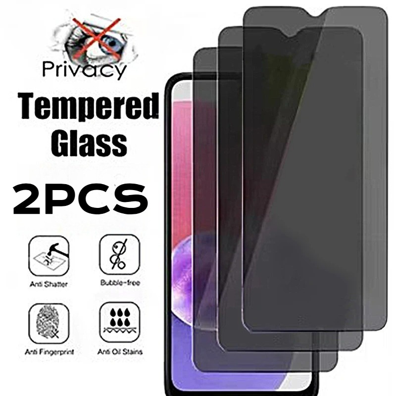 2 Chiếc Trong Suốt Cạnh Đen Kính Phim Cho Samsung Galaxy A11 A10s A10e A10 HD Bảo Vệ Màn Hình Điện Thoại Cho Galaxy A04s A04e A04 A03s A03 A02 A01 Phim Kính Cường Lực Cạnh Đen Chống Gián Điệp