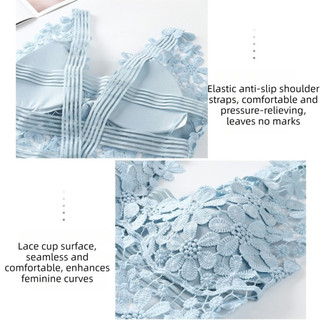 Áo Ngực Liền Mạch Roly Ren Thoáng Khí, Cổ Chữ V Màu Trơn Cho Vest Nữ