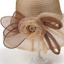 Mũ Cá Mùa Hè Organza Đính Hạt Top Nón Phù Hợp Với Retro Hoa Thanh Lịch Sang Trọng Tấm Che Nắng Chống Nắng Mũ Mát 26.3.4