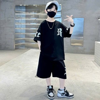 Bộ quần áo mùa hè dành cho bé trai 18-52kg mẫu R-FASHION chất liệu co dãn thoáng mát, thiết kế đẹp. NL12