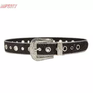 Đầm người lớn thắt lưng giả kim cương sáng bóng với chi tiết pha lê