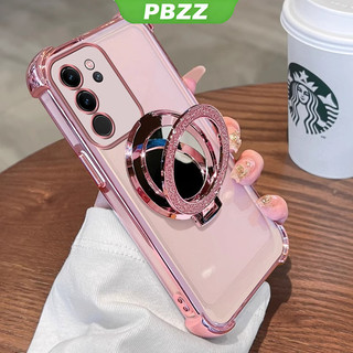 FOR ốp lưng Ốp lưng cho VIVO V29 5g Vivo v29e 4G Vivo V29 Pro 5g 2023 Ốp lưng điện thoại Ốp lưng silicon chống sốc thiết kế mới thẩm mỹ rõ ràng với giá đỡ sjsfhzj01