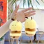 JKDESIGN Ong Mật Móc Khóa, Hoạt Hình Dễ Thương Mềm Mại Sang Trọng Mặt Dây Chuyền Ong Nhỏ, Động Vật Mũm mĩm Sang Trọng Đồ Chơi Móc Khóa Trẻ Em Quà Tặng