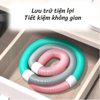 giá rẻ Vòng lắc eo lò xo 1,5kg bọc nhựa mềm giảm mỡ nhanh, eo thon săn chắc tập tại nhà tiện lợi