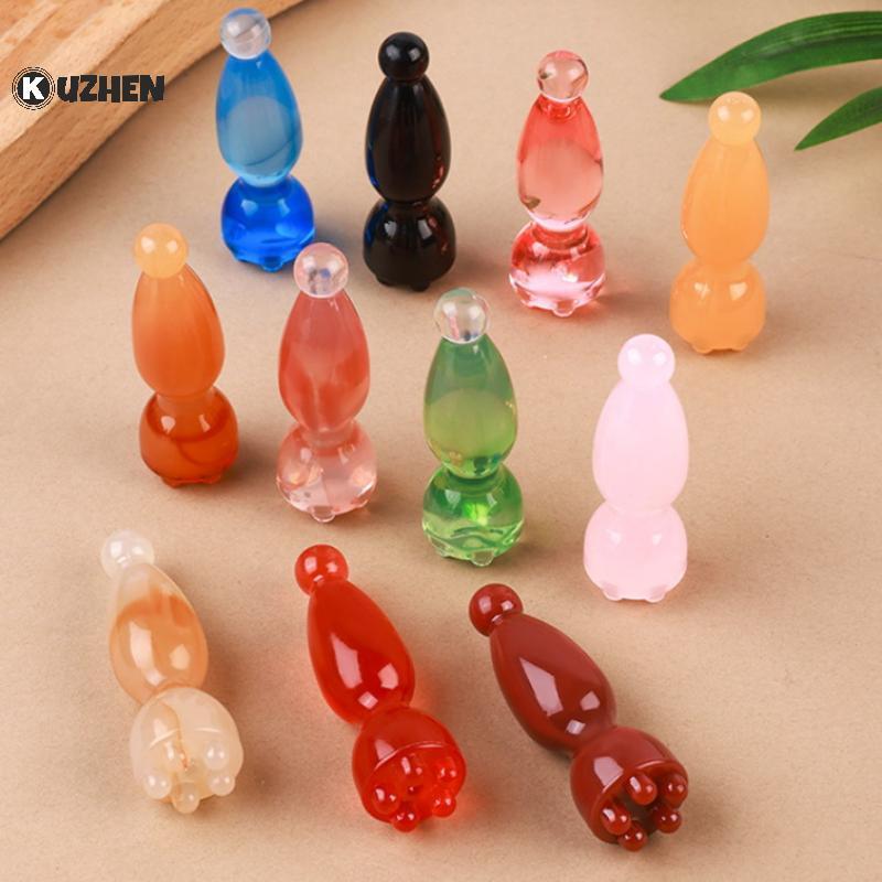 KUZHEN Smooth Face Massage Tool Nhựa Gua Sha Chăm sóc da mặt Massage Sti pod Shape Massage Facial Physiotherapy Tool HOT