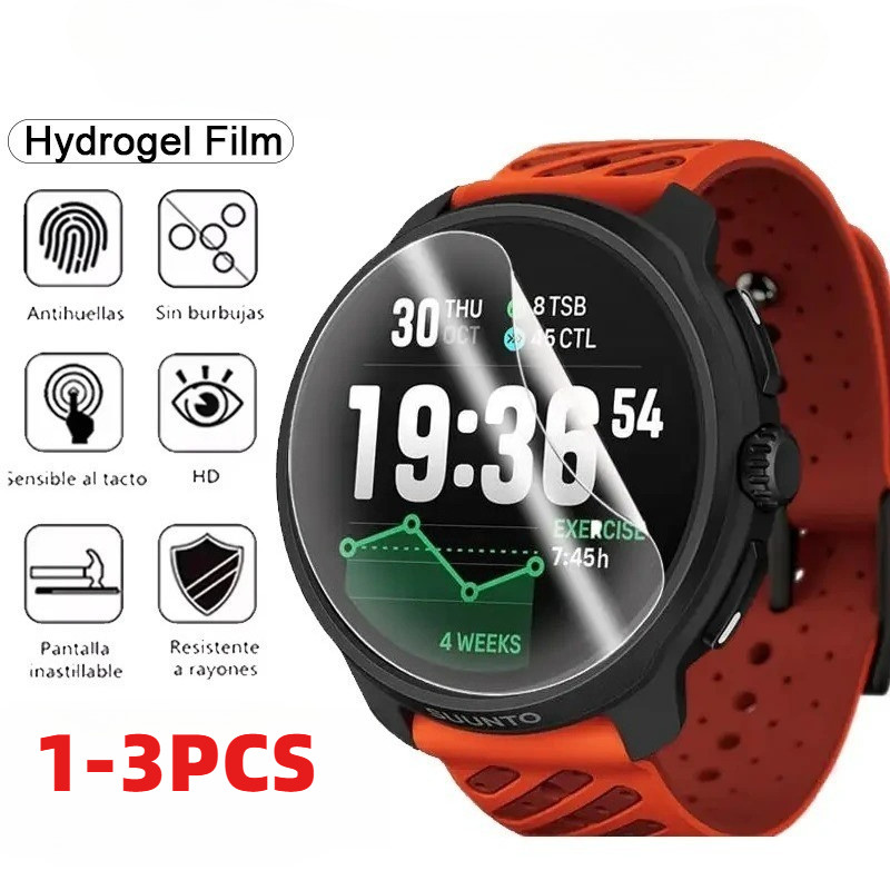 1-3 Chiếc Full Cover HD Trong Suốt Mềm Hydrogel Cho Oppo Watch X3 X2 X Mini Phim Mềm Chống Cháy Nổ Cho Oppo WatchX3 WatchX2 WatchX WatchX2Mini Bảo Vệ Màn Hình Đồng Hồ Thông Minh