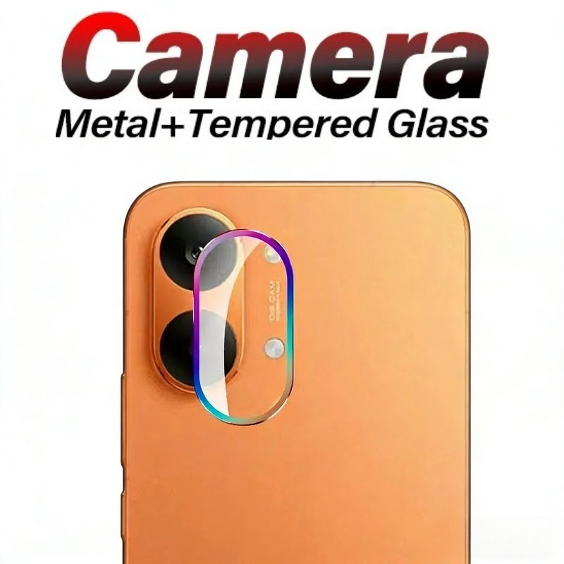 Dành Cho Redmi Turbo 5 Max 9D Hợp Kim Nhôm Bảo Vệ Ống Kính Máy Ảnh Vòng Bao Phim Cho Redmi Turbo 5Max Turbo5Max Mặt Sau Ống Kính Cường Lực Kính Bảo Vệ