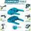 Giá đỡ mũi khoan Makita 18v-Thích hợp cho phụ kiện Makita và lắp đặt mũi khoan-Thích hợp cho RKJP
