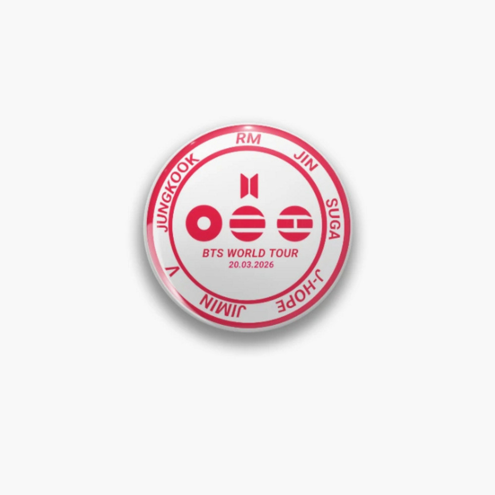 SQ3 BTS Tinplate Huy Hiệu Túi Thời Trang Quần Áo Phụ Kiện THẾ GIỚI TOUR Album thứ 5 ARIRANG Huy Hiệu QS3
