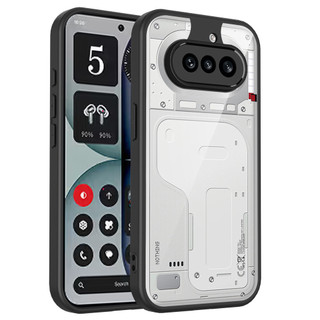 Không có gì Điện thoại 4A Ốp lưng cứng trong suốt Khung silicon mềm chống rơi Vỏ mỏng mỏng