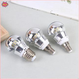 Bóng đèn gương dây tóc LED trang trí N & X 5W E27 E14 Góc 360 độ nửa bạc để chiếu sáng hành lang khách sạn sang trọng.