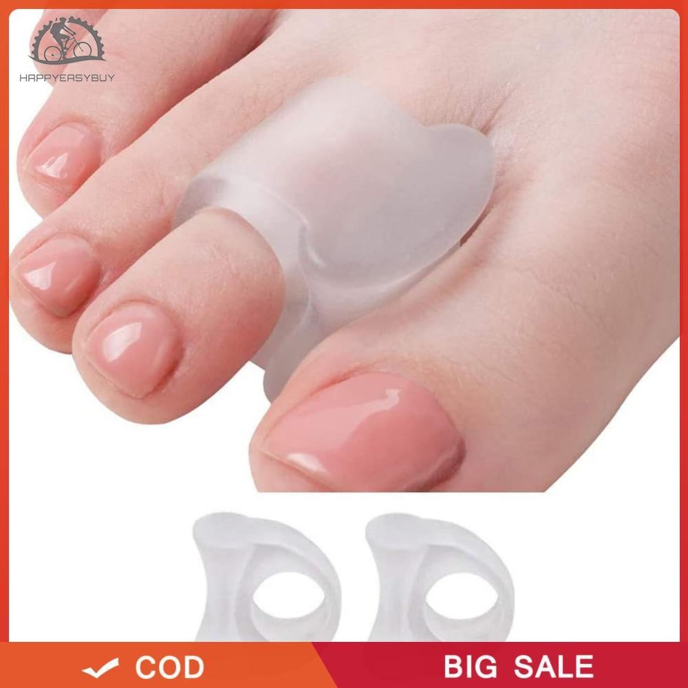 2 Chiếc Ngón Chân Tách Vòng Bunion Hallux Valgus Ngón Tay Cái Chỉnh Hình Massage Chỉnh Hình Bảo Vệ Xương Chồng Lên Móng Chân