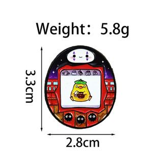 4 Cái / bộ Thú Cưng Dễ Thương Hình Quả Trứng Huy Hiệu Hoạt Hình Pokémon Phụ Kiện Trâm Cài