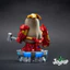 Bán chạy [Chính hãng] 2026 Phong cách mới Người sắt từ tính Capybara Doll Máy in 3d Mecha Capybara Hình Đồ chơi giải nén Trang trí máy tính để bàn Sáng tạo Mecha Iron Man Hình Quà tặng