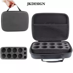Hộp dụng cụ con quay hồi chuyển JKDESIGN, Xây dựng nhẹ có tay cầm Túi lưu trữ con quay hồi chuyển, Hộp con quay hồi chuyển nhiều ngăn di động cho đồ chơi con quay hồi chuyển