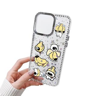Mèo Cưng Tiệc Nhạc vỏ ốp điện thoại iPhone16plus iPhone14 đá lấp lánh sao 13/11Pro