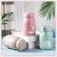 JRP Mini 320ml Dễ Thương Cốc Giữ Nhiệt Di Động Cốc Cách Nhiệt Thủy Tinh Bình Chân Không Bình Nước Cho Bé Gái Kid JRP
